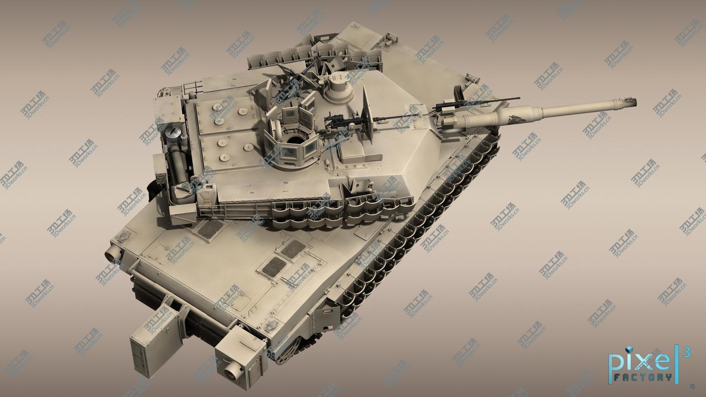 images/goods_img/2021040162/M-1A2 Abrams with TUSK2/3.jpg